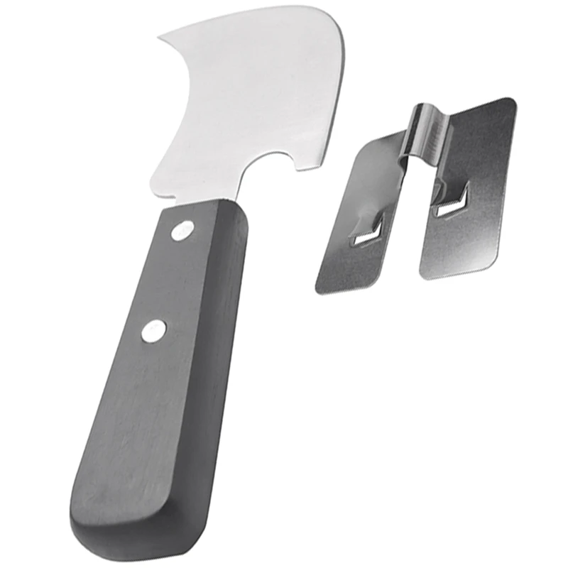 

3X Quarter Moon Knife For Vinyl Flooring Trimming Welding Rod, Vinyl Weld Tool