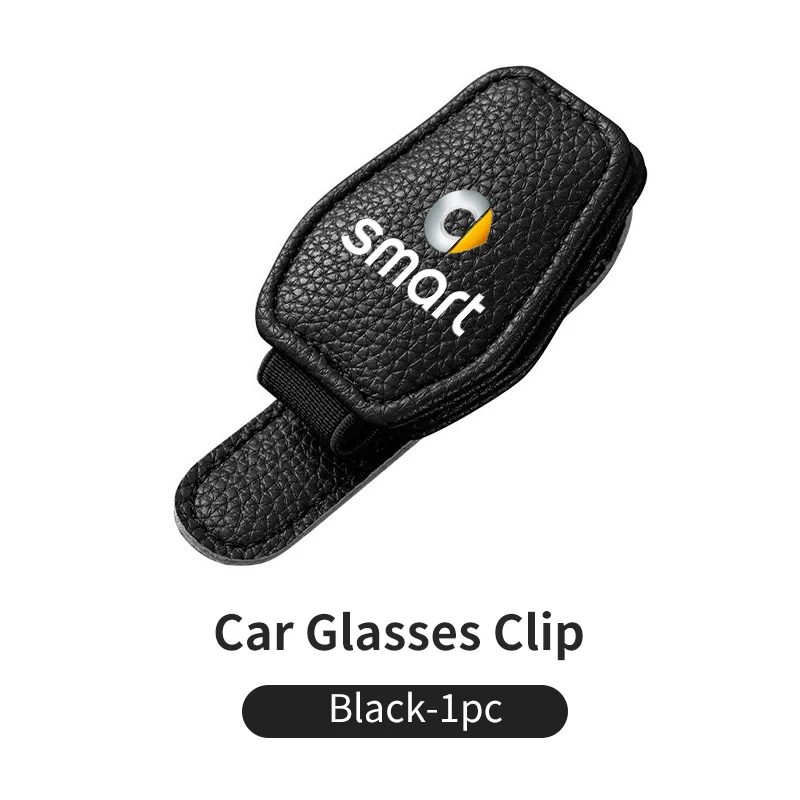 

Магнитная кожаная вешалка для очков, универсальный держатель для солнцезащитных очков для Smart EQ Cabrio Crossblade ROADSTER City-Coupe 452 454