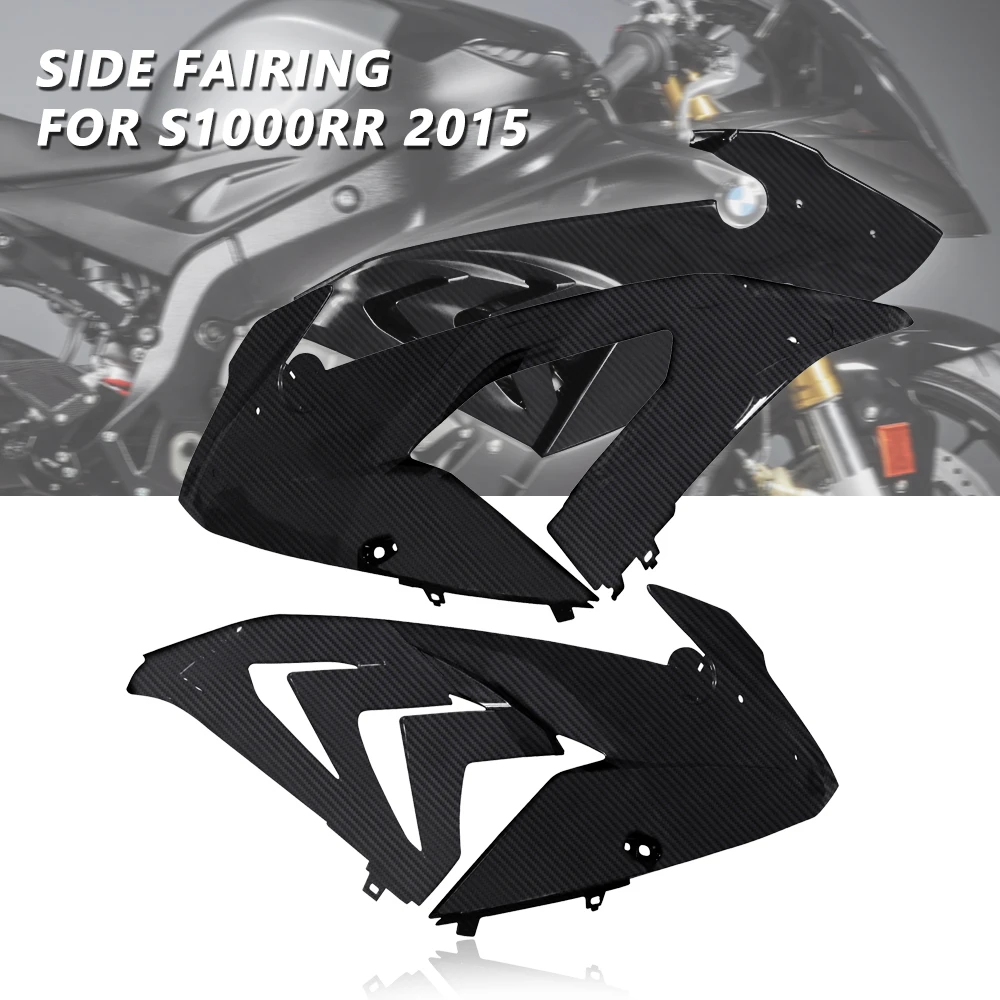 

ABS Carbon Fiber Front Side Fairing Upper Panel Cowling For BMW S1000RR 2015-2018 Fairings Bodywork Cowling Guard Panel
