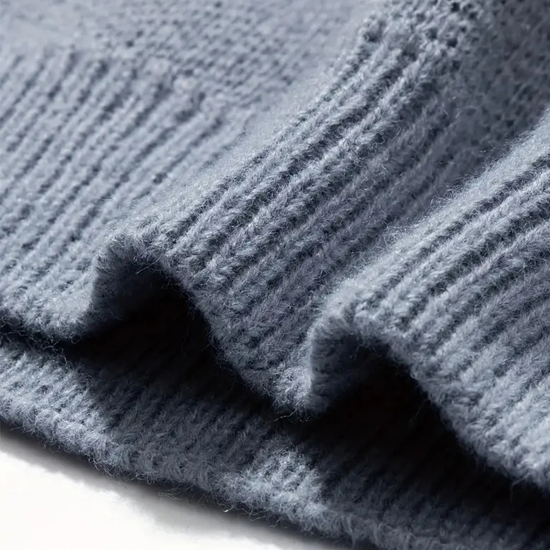 Свитер оверсайз в стиле ретро Свободный вязаный свитер с принтом скелета и