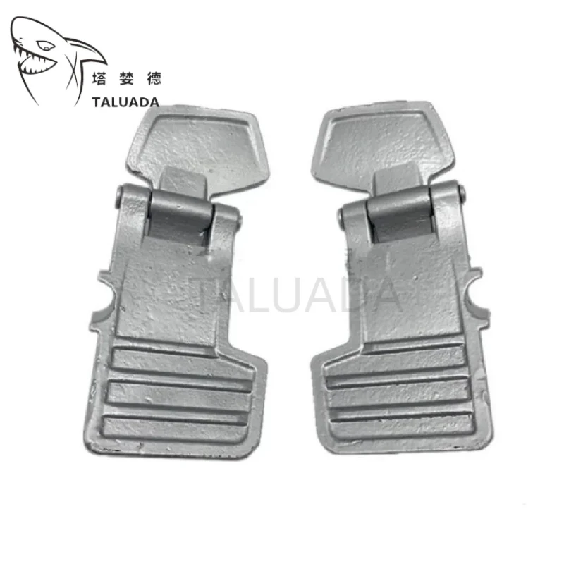 Фото 2 шт. металлические педали ходовой тележки для Kubota U15, 17, 20, 25, 30, 35, SY16, запчасти для мини-экскаваторов, высокое качество №4