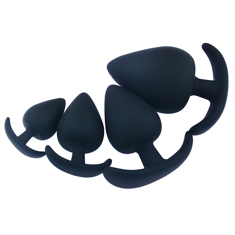 Большой Силиконовый анальный фаллоимитатор для мужчин и женщин 5 размеров -