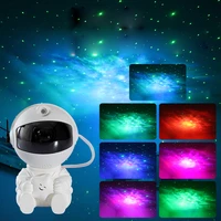 night light astronaut lamp projector lamp bedroom galaxy star starry sky children room decor decoration gift sit astronaut
