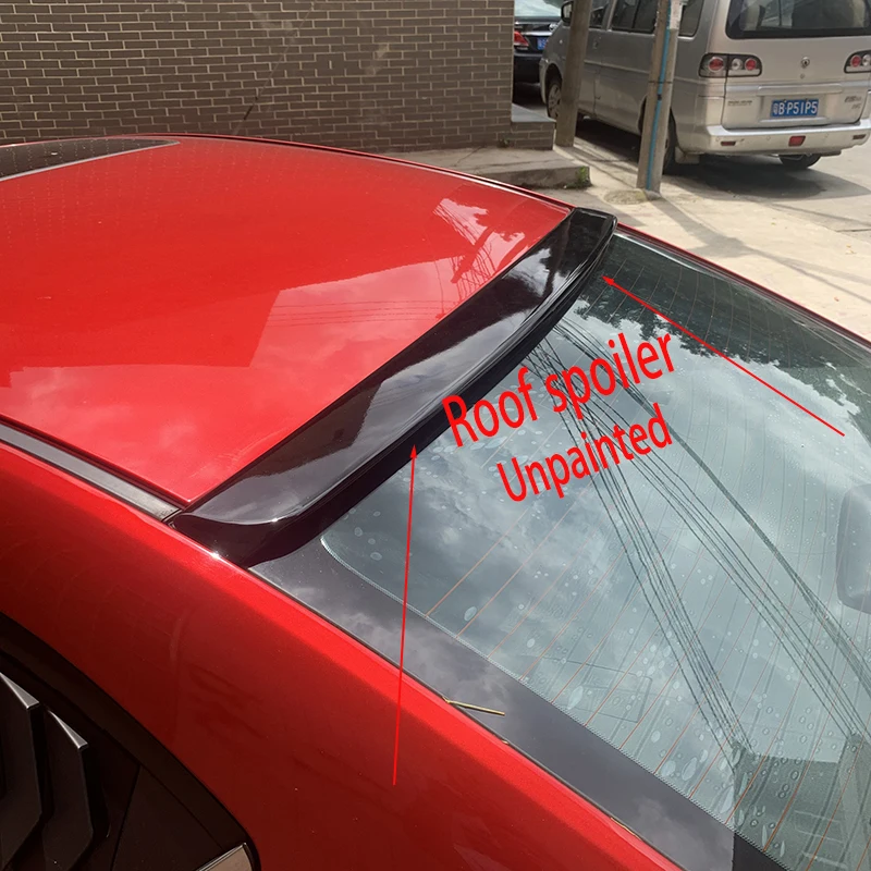 

Украшение автомобиля для Mazda 3 Axela 2014 2015 2016 2017, АБС-пластик, краска, цветная краска, задний спойлер багажника
