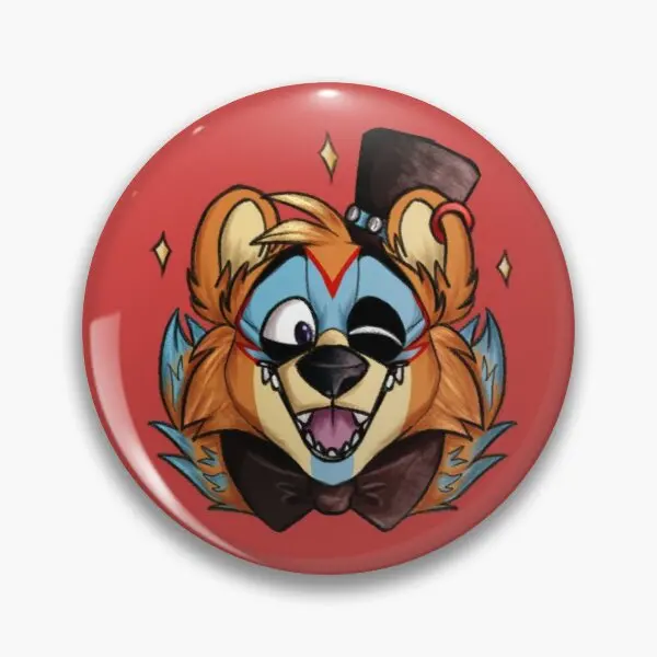 Fnaf настраиваемая мягкая брошь на пуговице экзотический значок из клея