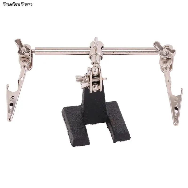 

1pc Third Hand Soldering Iron Stand Clamp Helping Hands Clip Tool PCB Holder Electrical Circuits Hobby 60mm