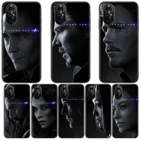 marvel actor clear phone case for huawei honor 20 10 9 8a 7 5t x pro lite 5g black etui coque hoesjes comic fash design