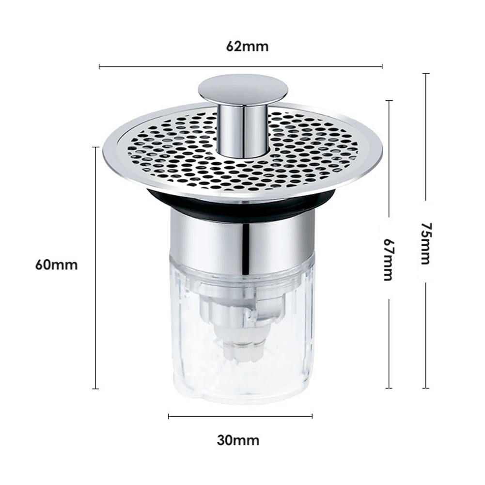 Эффективные сливные пробки: предотвращает быстрый дренаж для сливных отверстий