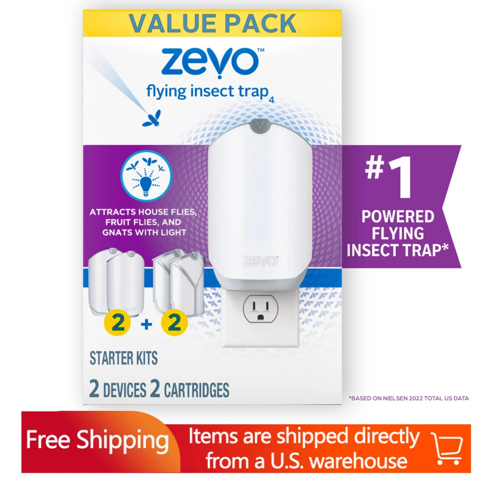 

Flying Insect Trap, Fly Trap (Twin Pack)