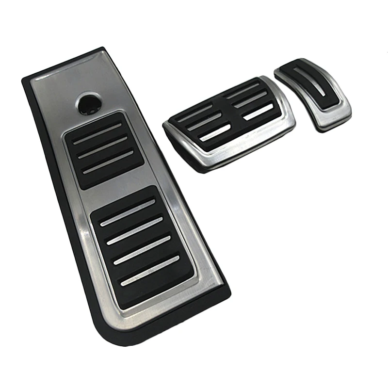 

Накладки На Педали Из Нержавеющей Стали Для Audi A6 C8 2019-2020 (акселератор, Тормоз, Газ) Для Леворульных Автомобилей