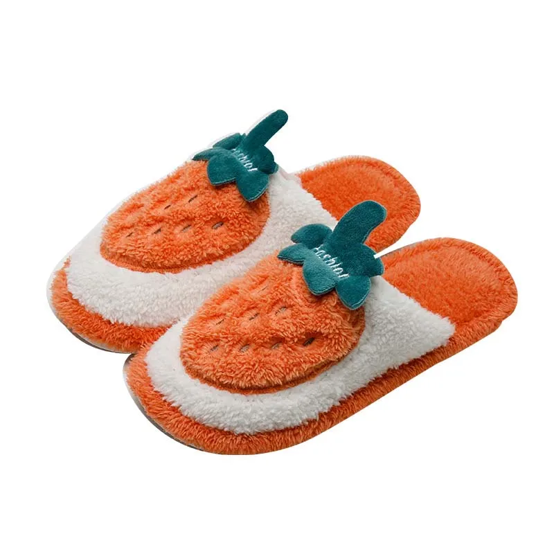 

Slippers Women Winter Fleece Warm Couple Models Non-slip Wear-resistant Household Cotton Slippers New Fashion Women's Shoes