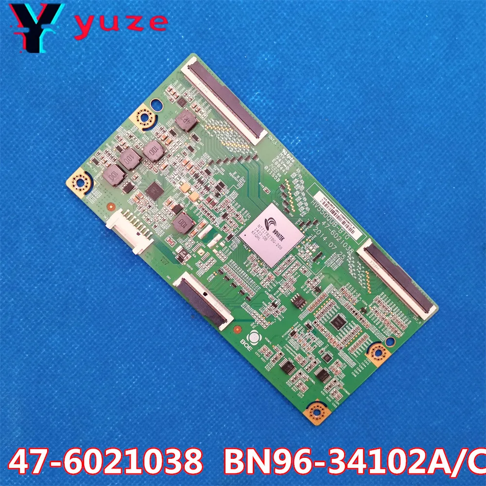 T-CON BN96-34102A/C hv550qub-b10 47-6021038 = 47-6021052, Логическая плата для UA55JU5900J, UA55HU6008J, un55hu6830fxza, un55hu6840fxza