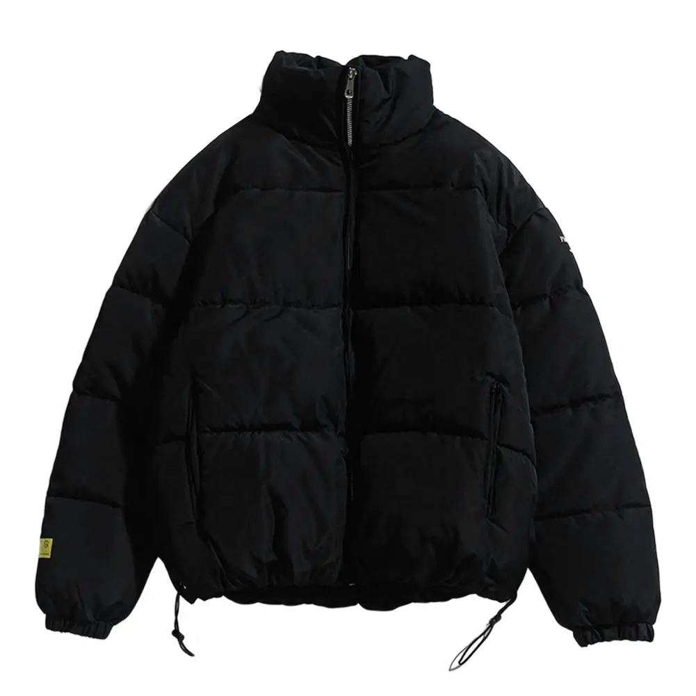 Winter New Men Solid Color Parkas Quality Brand Men's Stand Collar Warm Thick Jacket Male Fashion Casual Parka Coat