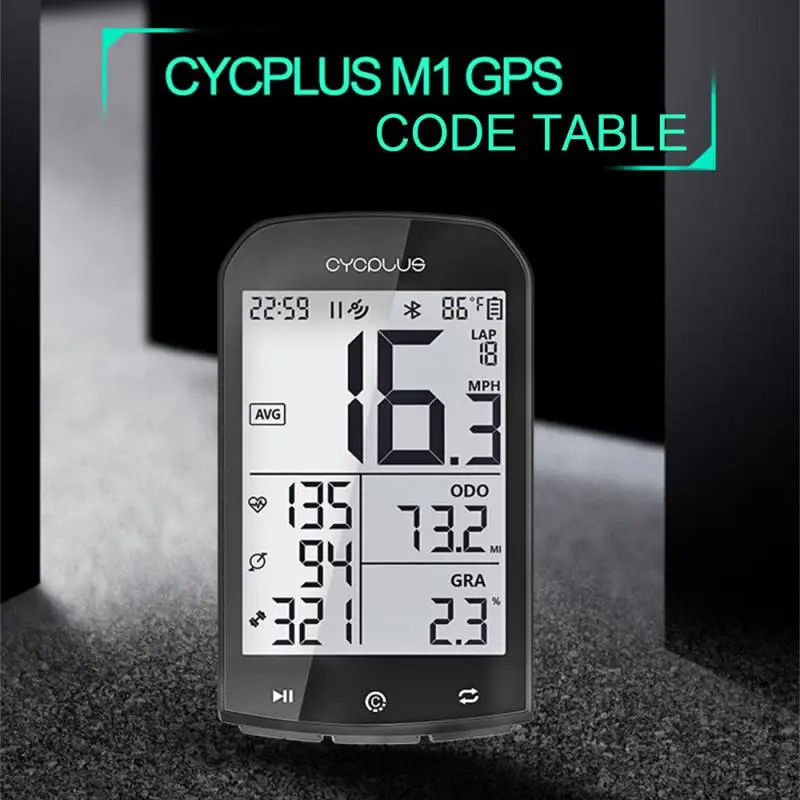 

Bicycle Computer GPS Yardstick Multifunction Luminous Wireless Yardstick Speedometer Heart Rate Monitor Bike Accessories