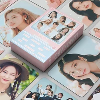 55pcsset new kpop twice 4th lomo card kpop girls new album postcards photo print high quality kpop photocards for fans gift