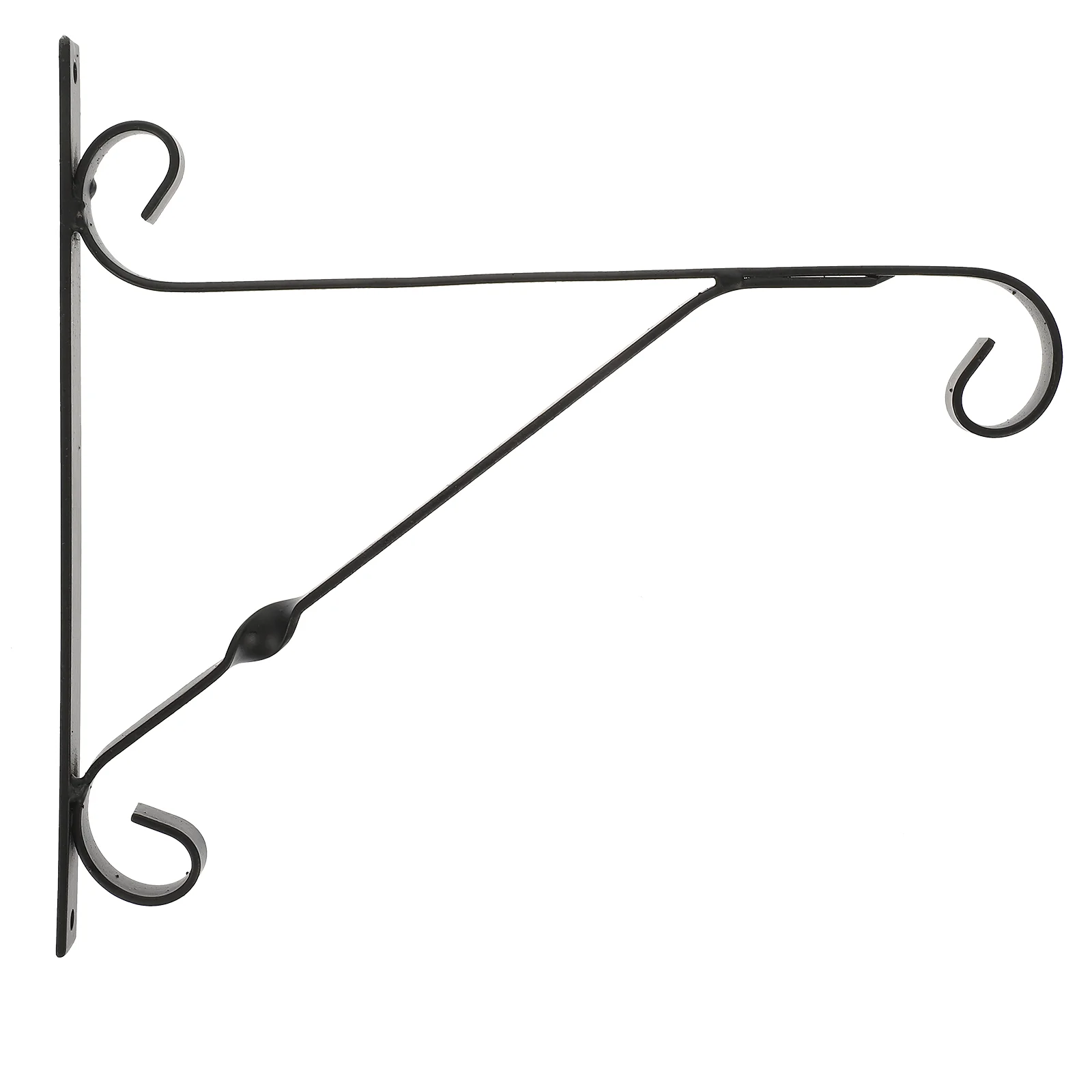 

Metal Hook Plants Bracket Flowerpot Hanging Clothes Hangers Outdoor Hooks Wall Planter Pots Indoor Garden Basket Iron