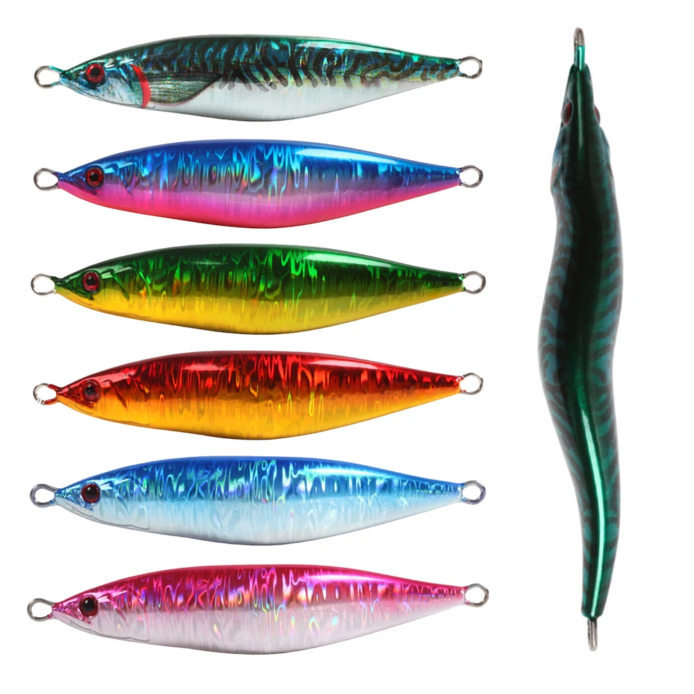 

3D принт Лазерная S форма рыболовные приманки 12 см 160 г металлическая искусственная приманка лодка Мормышка, приманки для рыбалки жесткие мет...