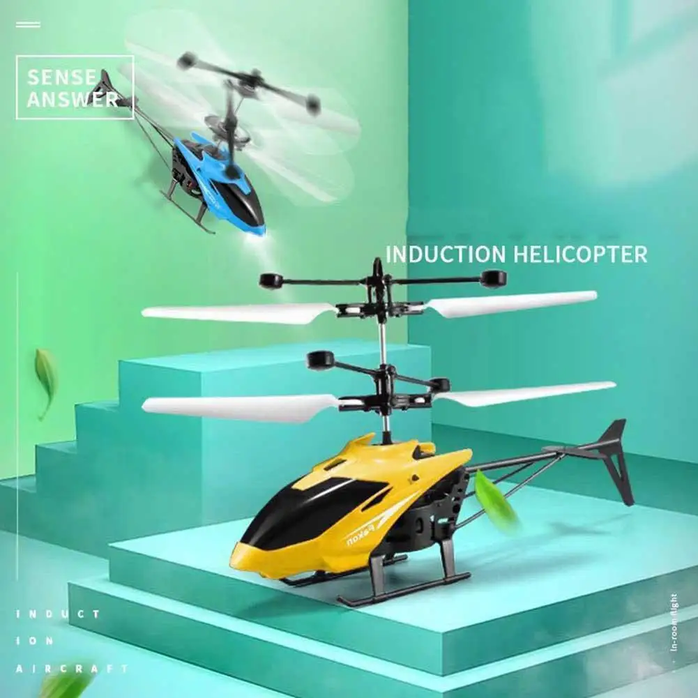 

Gesture Sensing Plastic Helicopter Rechargeable Children's Aircraft Gifts Levitation Birthday Sensing Toys Game Infrared Ou R4q3