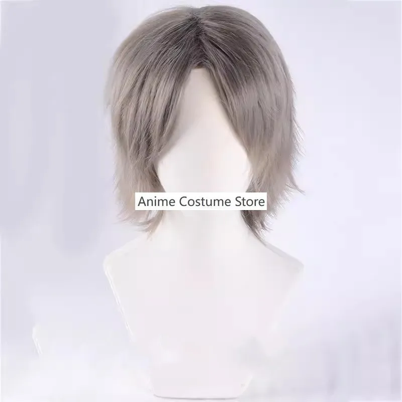 Костюм для косплея из игры Touken Ranbu -ONLINE heshikirihaseби парик белая спортивная одежда