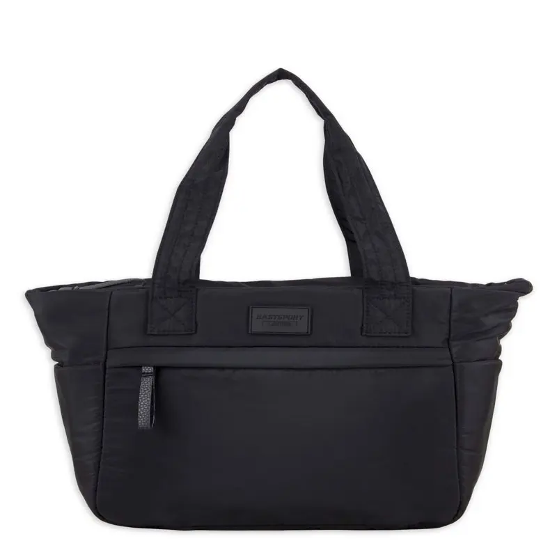 Limited Mini Soft Puffy Tote, Black