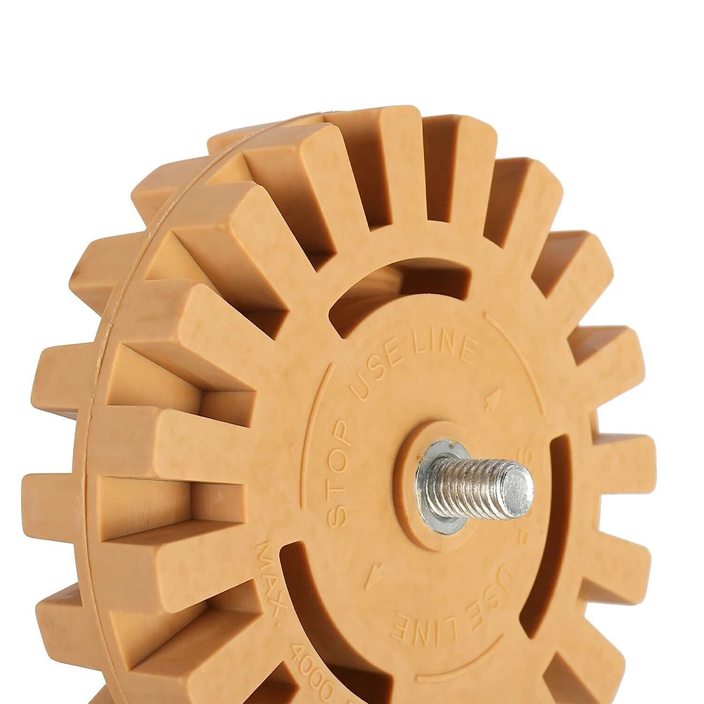 Наклейка автомобильный ластик для удаления фольги диск клея Ø100 мм 25 полировка