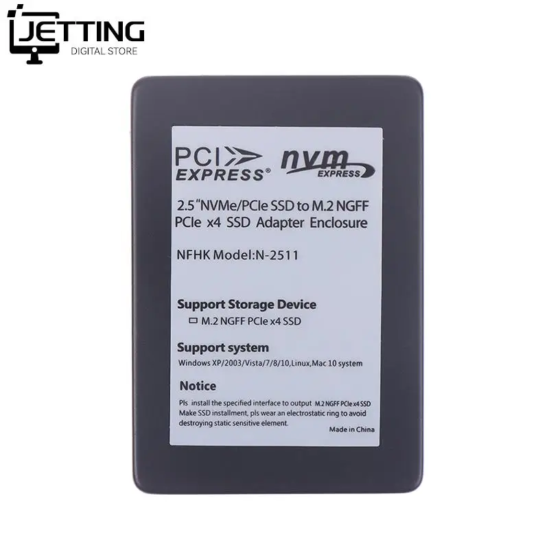 

M.2 NGFF PCIe X4 Adapter Card To U.2 SFF-8639 Generation 2.5 NVME 750 SSD Adapter Card