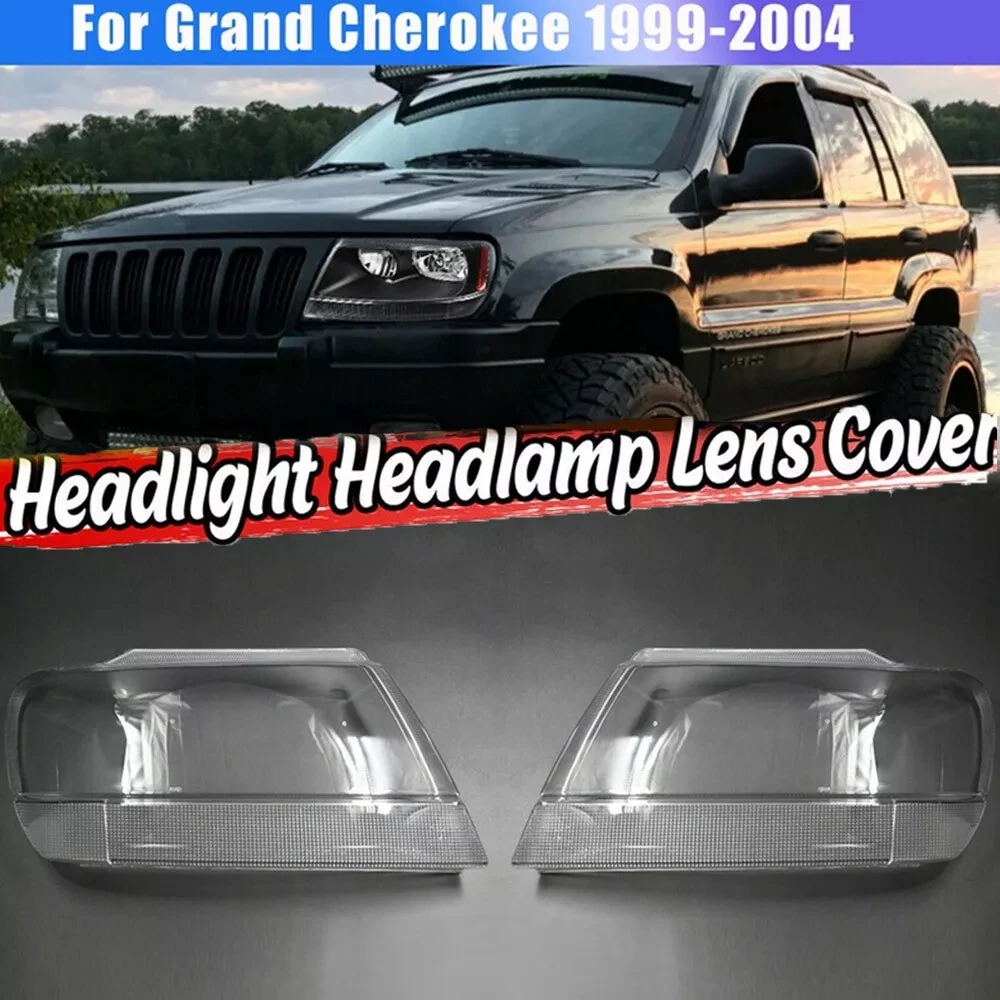 1 шт. чехол для передней фары Jeep Grand Cherokee 1999-2004 автомобильные крышка объектива