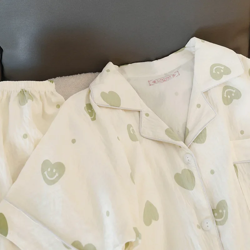 Летние женские пижамные комплекты костюм с шортами и коротким рукавом для