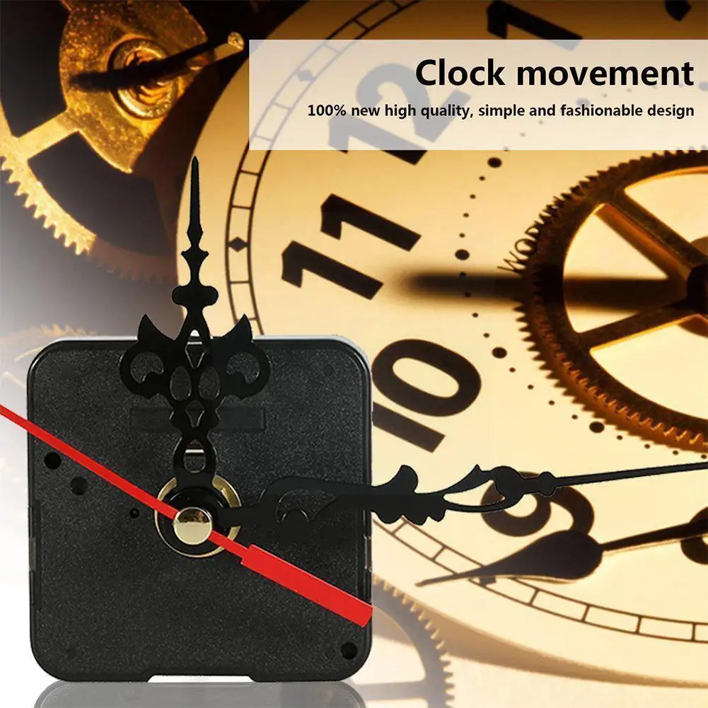 

Quartz Clock Diy Silent Wall Clock Repair Movement Replacement Clockwork Operated Home Accessories Clock Repair Hands Batte G0q0