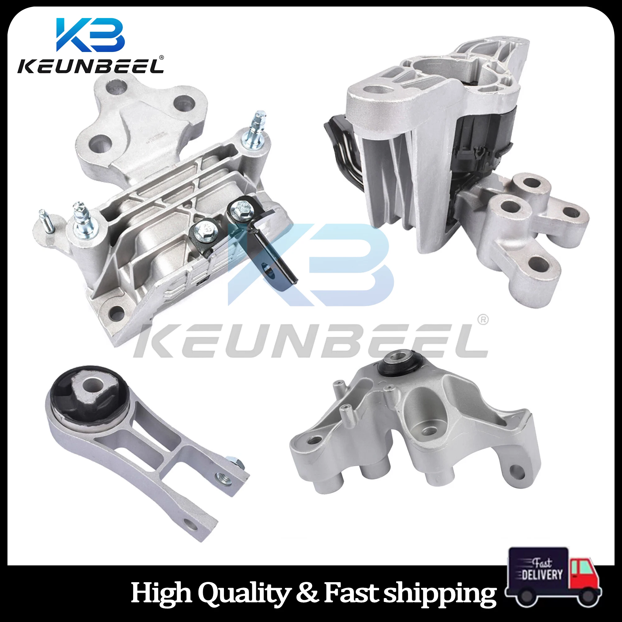 Фото Комплект из 4 опор двигателя для Chrysler Pacifica 2017-23 3.6L 68224742AB 8224746AC 68485537AA 68224737AB 68224744AB №1
