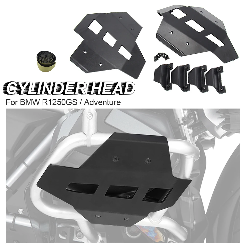 

Motorcycle Accessories Cylinder Head Guards For BMW R 1250 GS ADV R1250GS Adventure Shield Guard Protection Cover Engine Guards