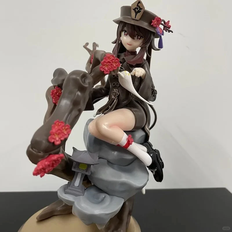 Новые Фигурки героев аниме Katati Genshin Impact Hu Tao Sexy Girl фигурки из ПВХ коллекционные