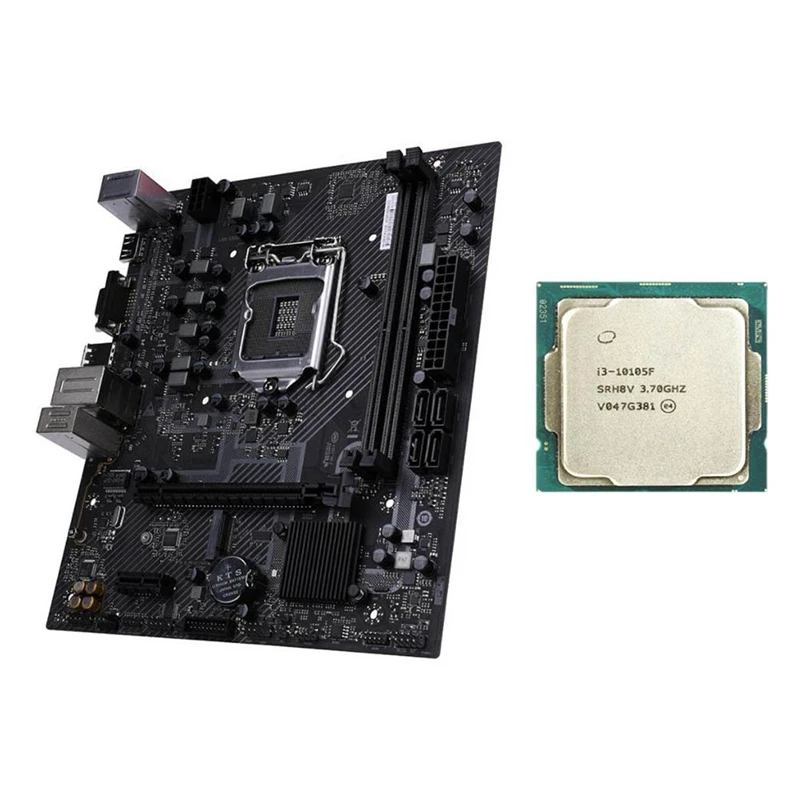 

Семейная материнская плата M.2 V20 H510 LGA1200 подходит для 11400/11600/10400/10105 + I3 10105F