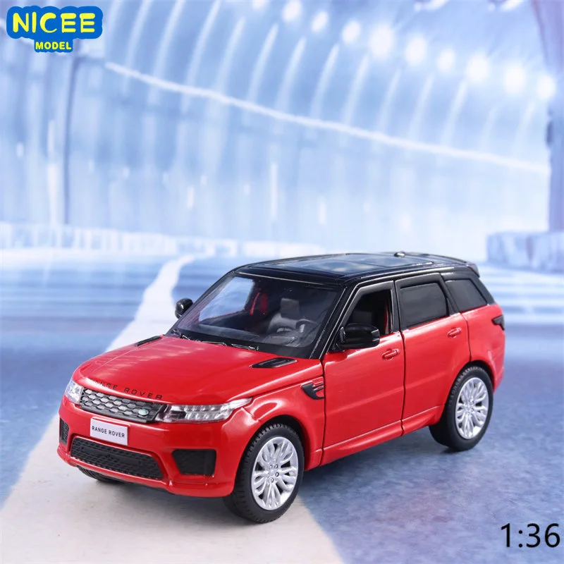 

1:36 Range Rover Sport Simulation Toy Car Model Alloy Pull Back Children Toys Collection Gift Off-Road Vehicle A268