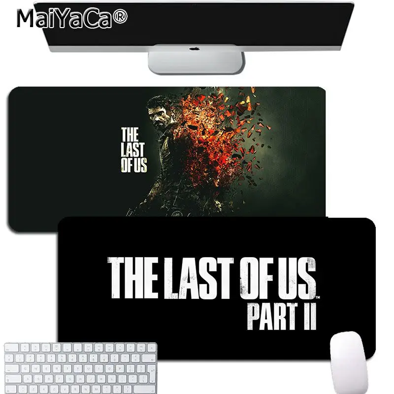 

MaiYaCa The Last Of Us Large XXL Keyboard Mat Table Mat Students Gamer Desktop Mousepad Gaming Mouse Pad Office Desk Accessories
