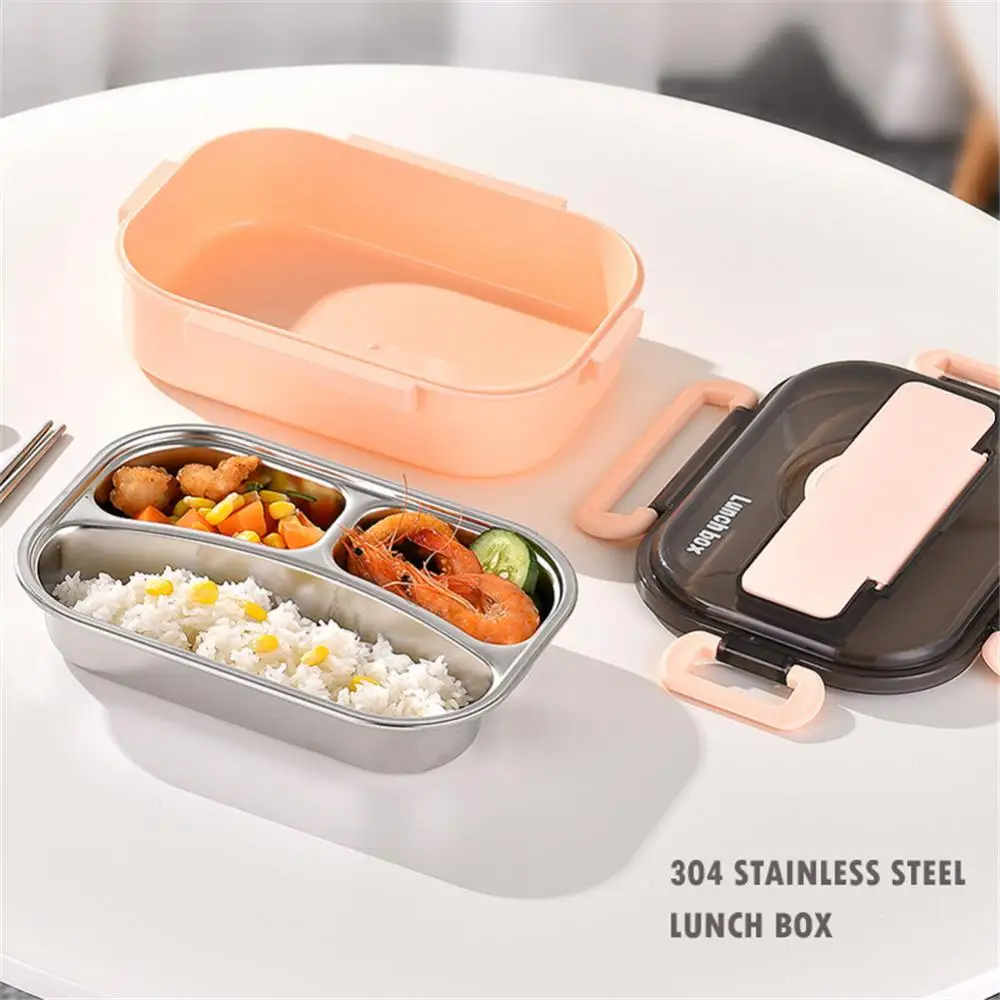 

Food Storage Container Kawaii Food Insulation Stainless Steel Manager Layer Partition Leakproof Wholesale Dropshipping Lunch Box