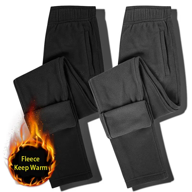 

Outdoor Hiking Sports Pants Man Women Velvet Warm Trousers 2022 New Style Soft and Comfortable Cotton Fleece Pants