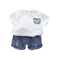 new summer baby clothes suit children boys girls fashion cotton t shirt shorts 2pcssets toddler casual costume kids tracksuits