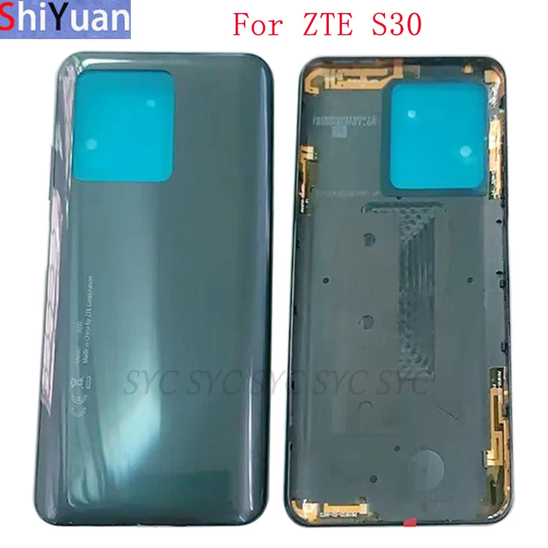 Крышка батарейного отсека задняя крышка для ZTE S30 9030 Крышка батарейного отсека с логотипом запасные части