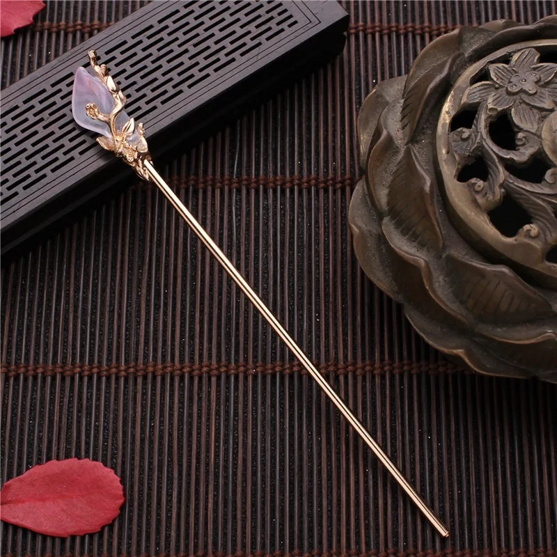 Винтажная заколка Hanfu в китайском стиле, женские металлические ...