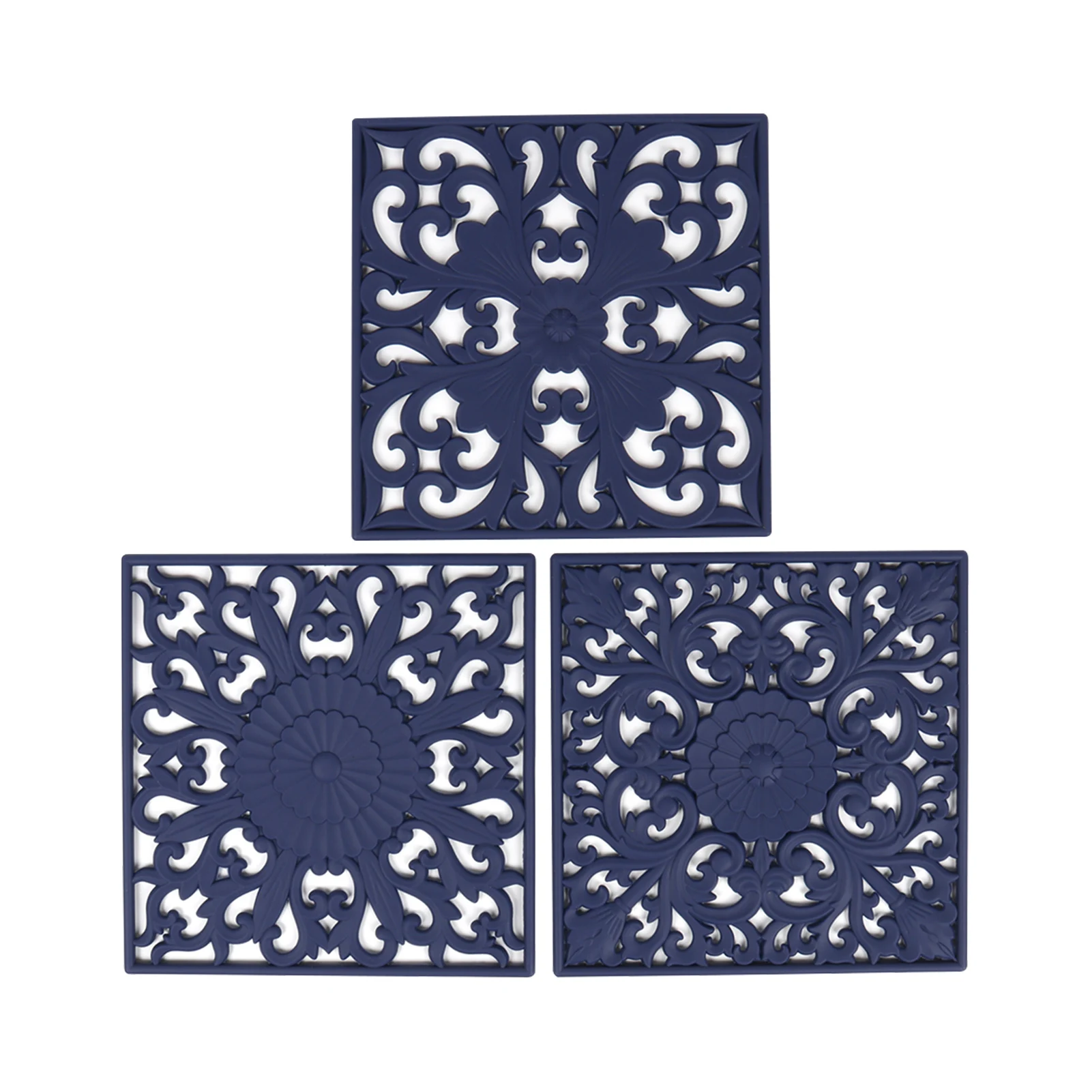 

3 шт., силиконовые коврики для обеденного стола, не скользят