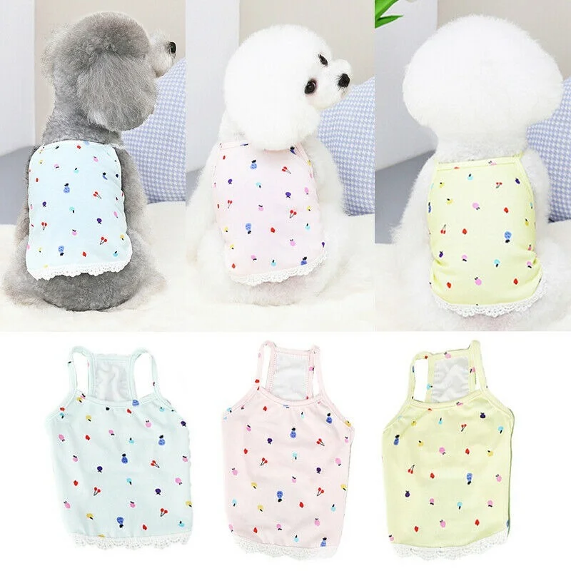 

Small Pet Dog Cat Summer Lace Skirt Princess Tutu Dress Puppy Clothes Apparel