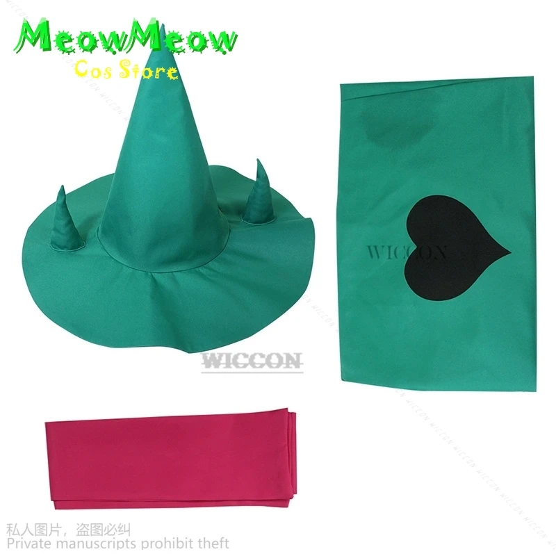 Игра Deltarune Cos Ralsei Spanton косплей фантастическая шляпа искусственная Маскировка