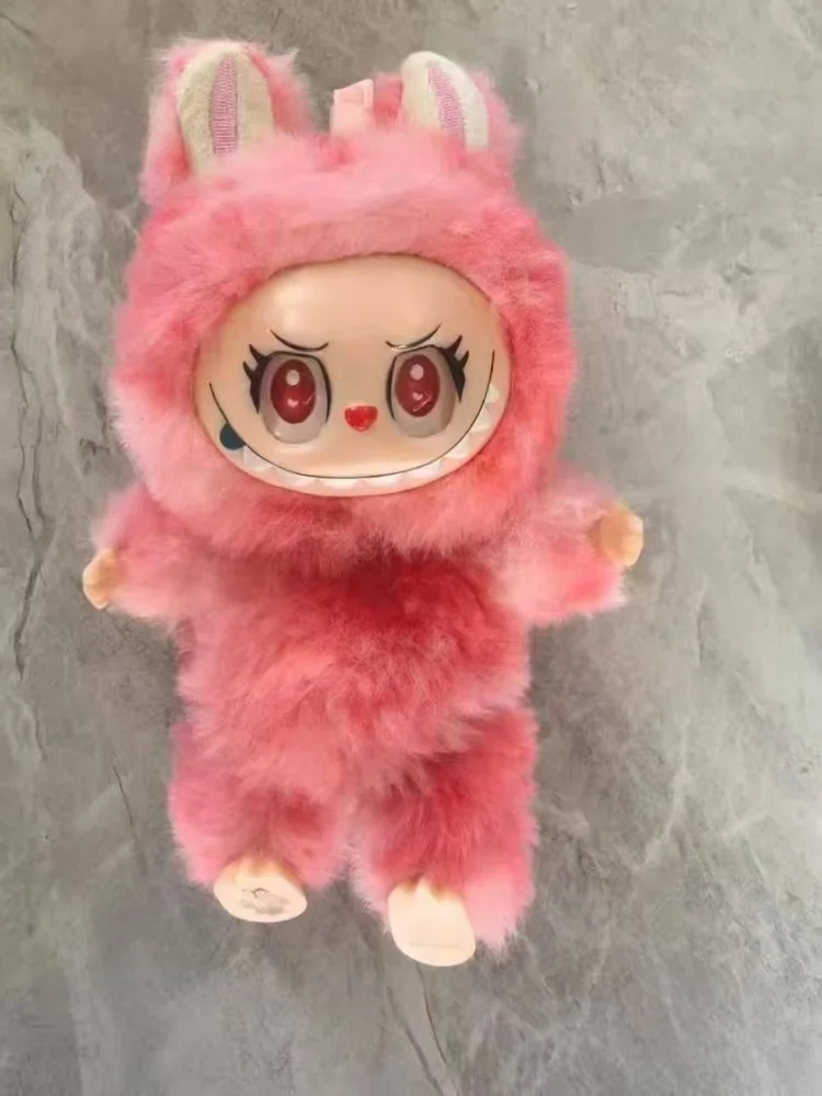 Фото Новая копия 1:1 Labubu V3 The Monsters Big Into Energy Series слепая коробка виниловая плюшевая кукла кулон градиент цвета подарок на день рождения №4