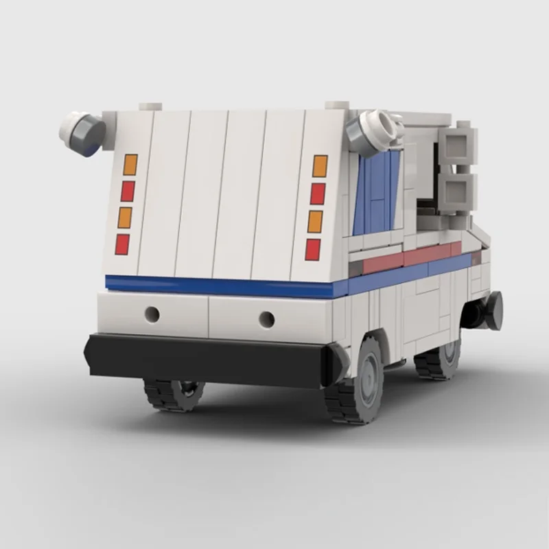Модель скоростного гоночного автомобиля MOC, строительные кирпичи, классический почтовый грузовик, модульная технология, детские праздничные подарки, сборные игрушки, костюм (art.: 3920d4a1f92cd) - 3920d4a1f92cd