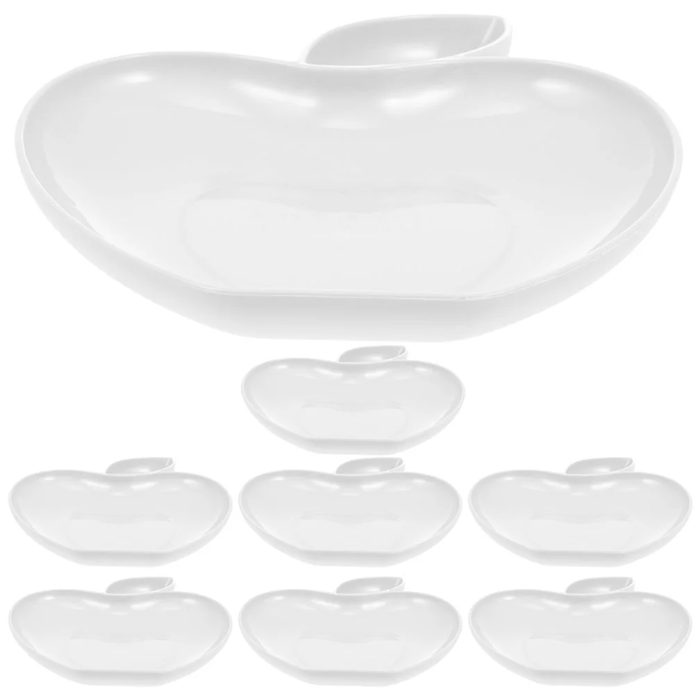 

Plate Dish Serving Appetizer Plates Dumpling Tray Dipping Dishes Christmas Set Snack Dessert Platter Plasticshape Saucesaucer