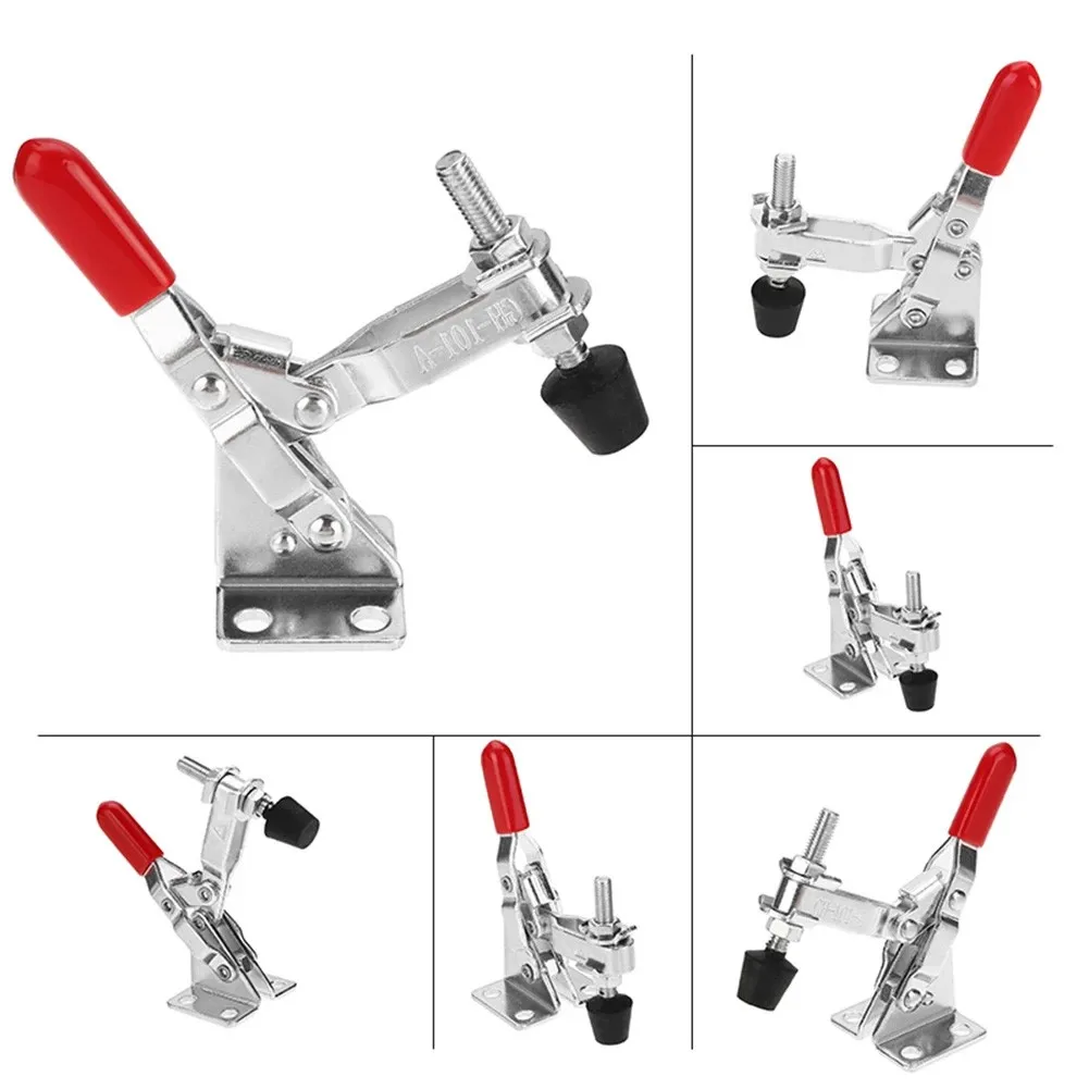

Capacity 110lbs Lever Clamp GH-101A Toggle Clamps Hand Tool Holding Kit Tool Vertical 4Pcs 82mm