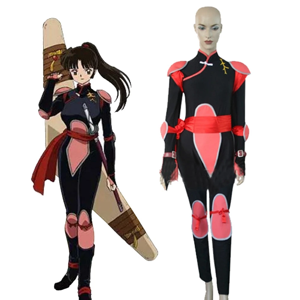 

Unisex Anime Cos Inuyasha Sango Cosplay Costumes Halloween Christmas Party Sets Uniform Suits