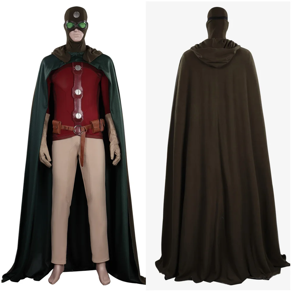 

Doctor Mid-Nite Cosplay Costume Cloak Outfits Halloween Carnival Suit