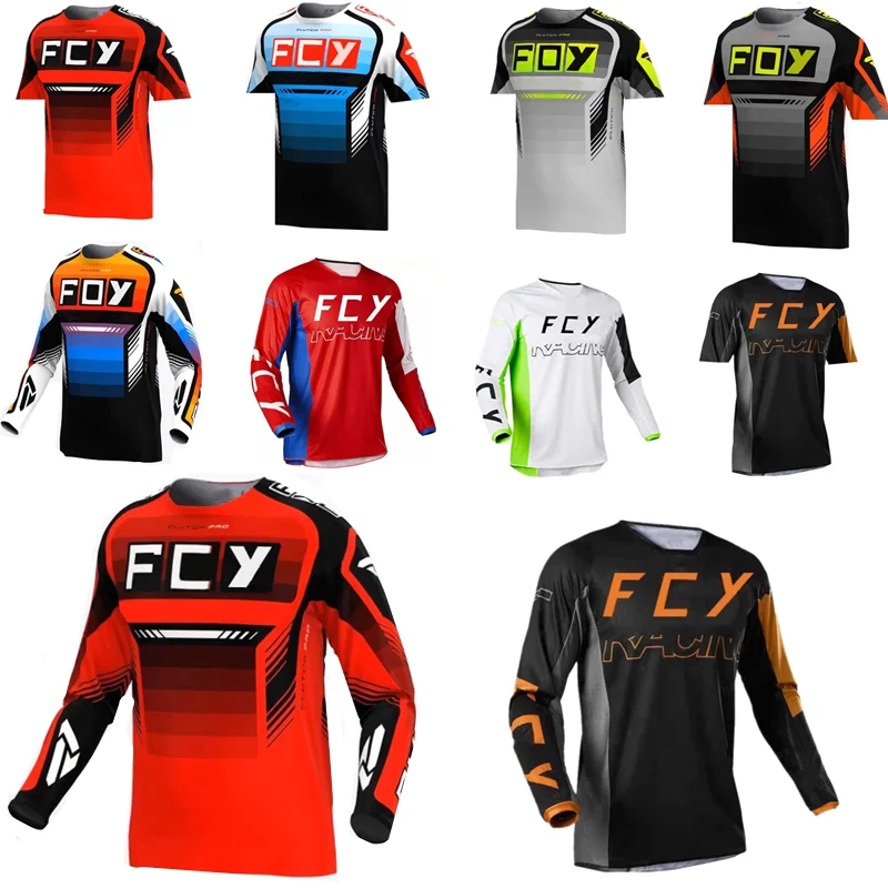 Cycling Jersey Long Sleeve Jerseys Funny Men Mtb Shirts Bike Motocross Mountain Short 2024 Ciclismo Bmx